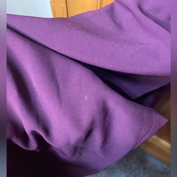 Zara Plum Jumpsuit with Cutout Detail - Picture 7 of 7